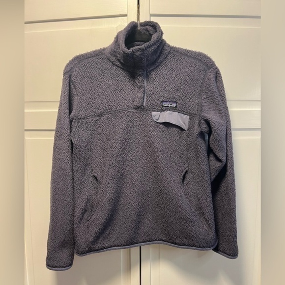 Patagonia Snap-T Fleece Pullover Size Women’s Medium Color Purple